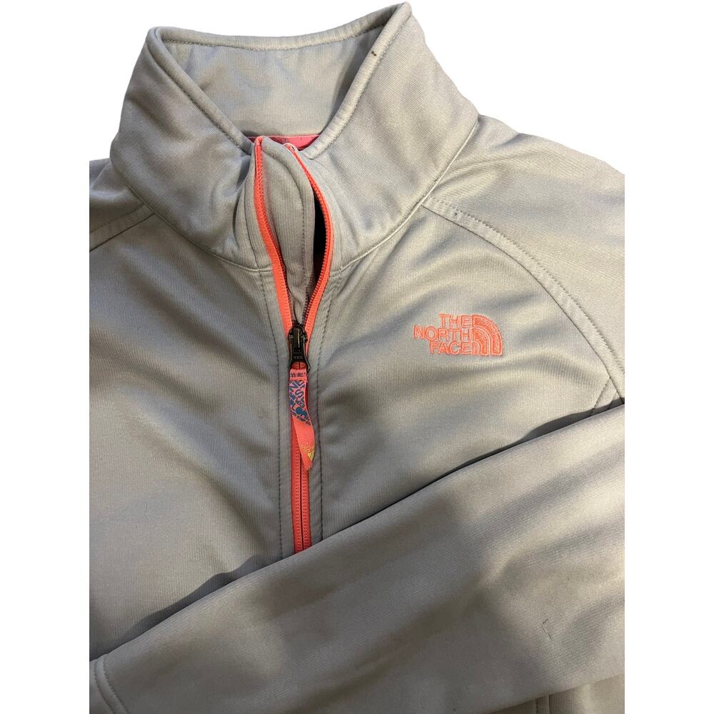 Girls' Full Zip North Face Sweatshirt